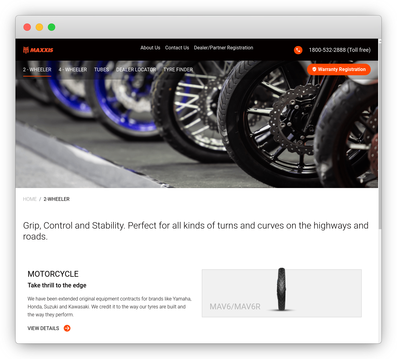 Maxxis Web Platform Interface | Bluelupin