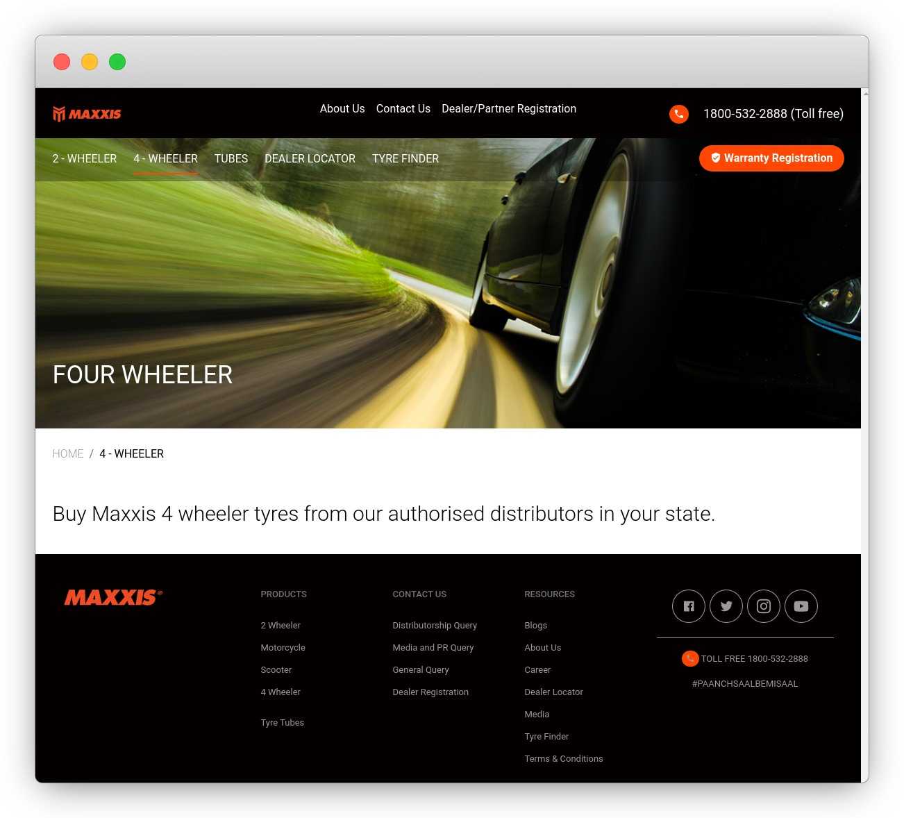 Maxxis Web Platform Interface | Bluelupin